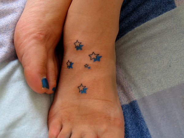 Southern Cross… Ένα τατουάζ ποδιών