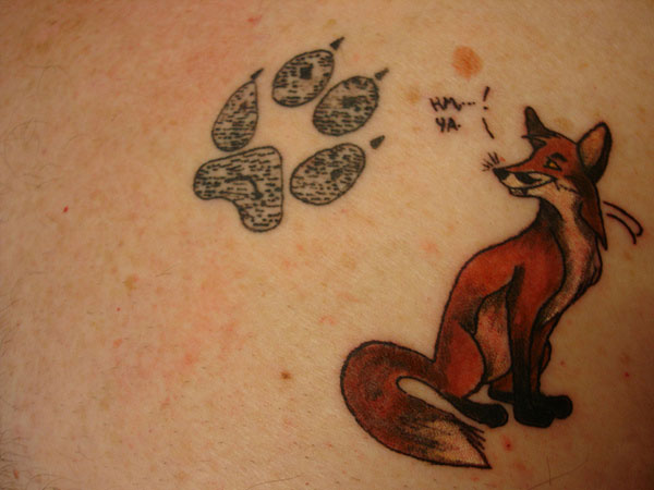 Mon tatouage de renard