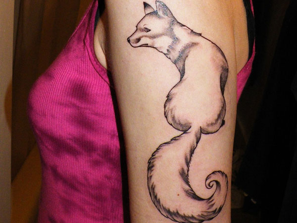 Arm Fox Tattoo