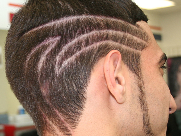 Sharp Hair Tattoo