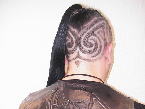 Abstractions Hair Tattoo