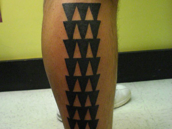 Sharp Tribal Tattoo