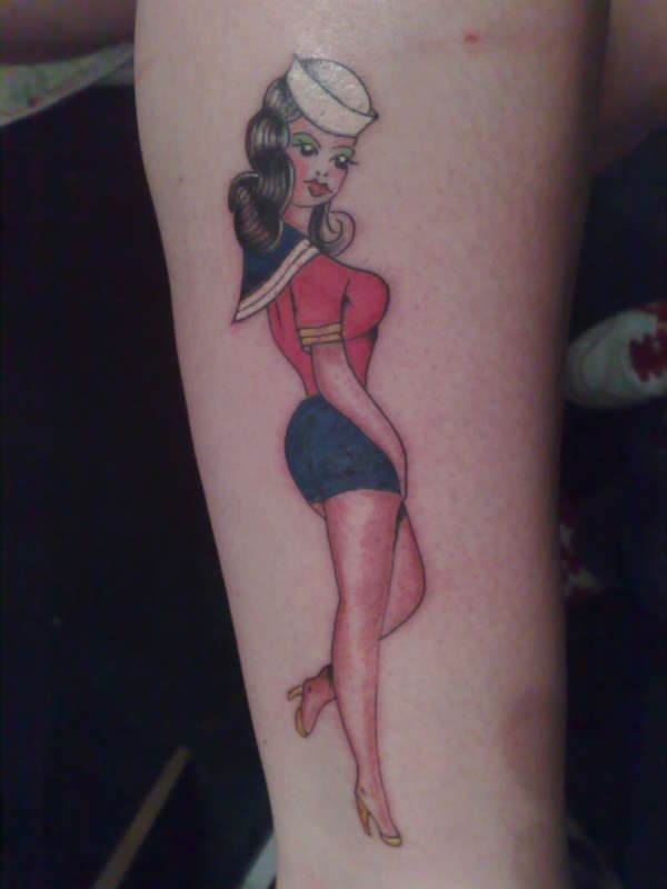 Sailor Pin Up Girl