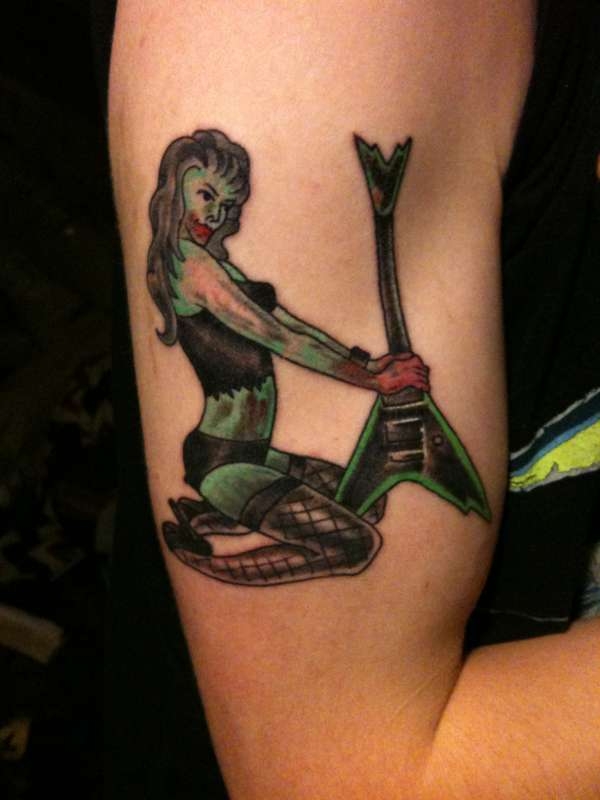 Pin-up zombie