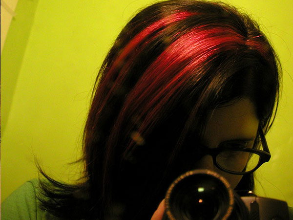 Cheveux roux magnifique brillance