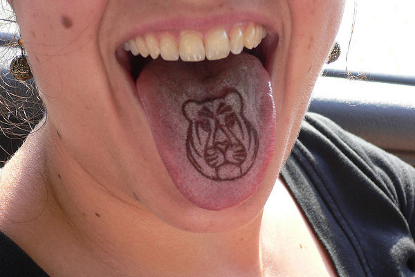 Tiger Face Tattoo