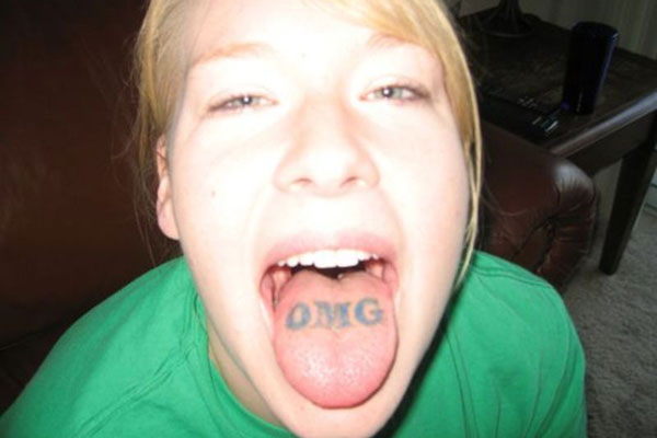 Crazy Tongue Tattoo