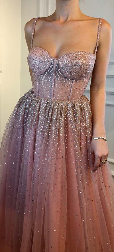 Robe de bal princesse scintillante