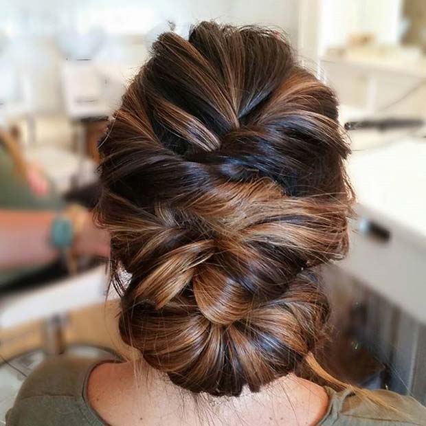 Chignon multi-torsion