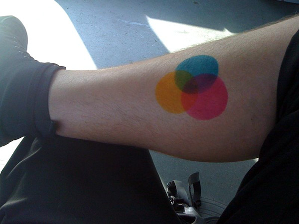 Tatouage De Couleurs Intelligentes