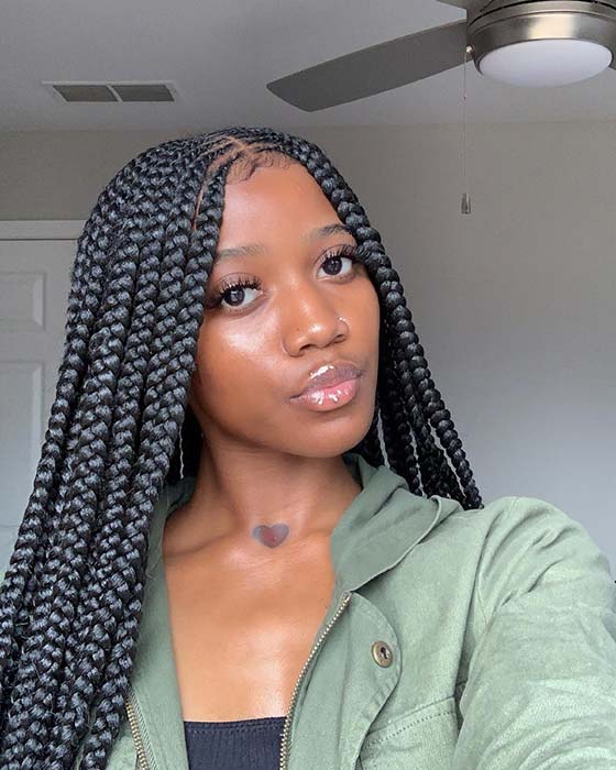 Chunky 2 Layer Braids