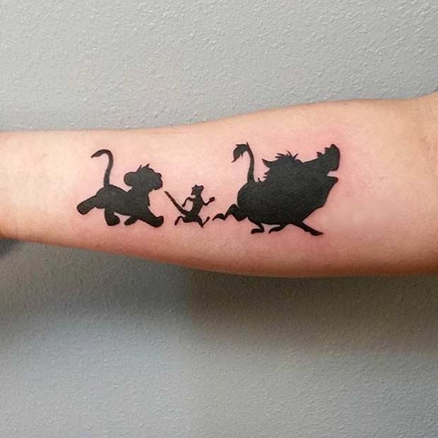 The Lion King Disney Tattoo