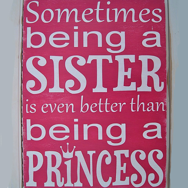 Το να είσαι αδελφή