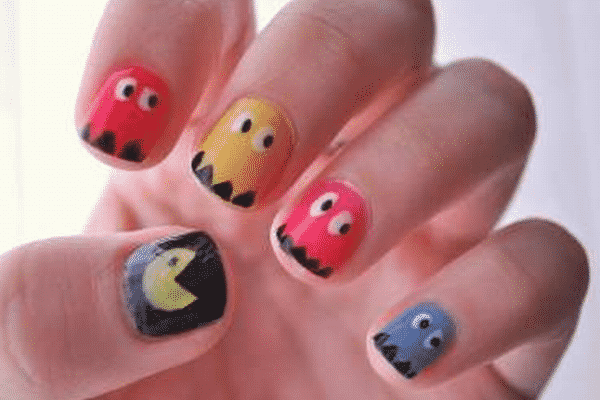 dessins faciles d'art d'ongle