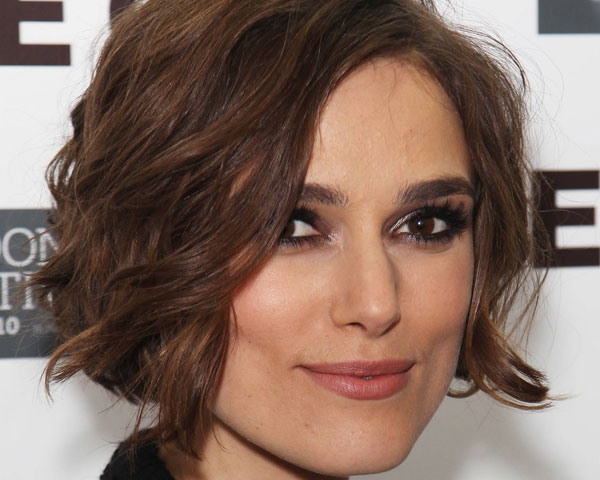 Coiffure douce de Keira Knightley