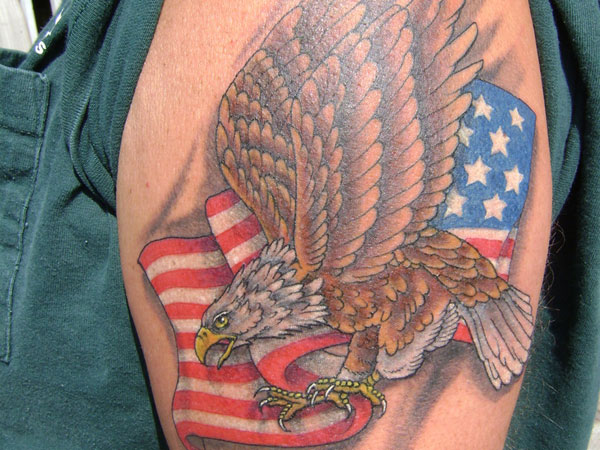 Tatouage patriotique cool