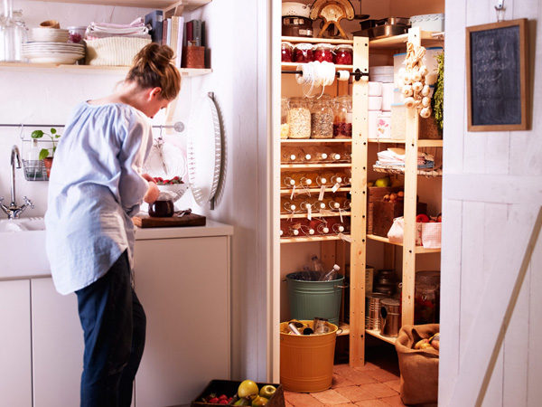 Look garde-manger chaleureux