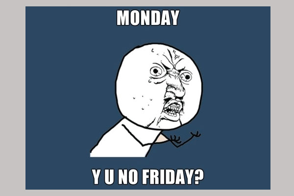 Monday Blues Meme