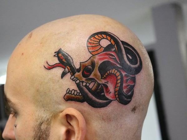 Head Fantasy Tattoo