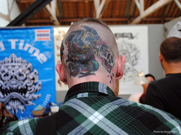 Μεξικάνικο θέμα τατουάζ κεφαλής