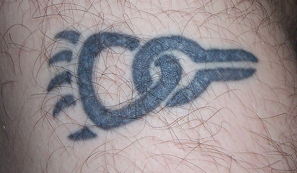 Ένα σύμβολο τατουάζ