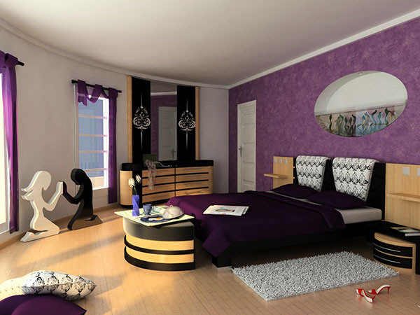 חדר שינה מודרני