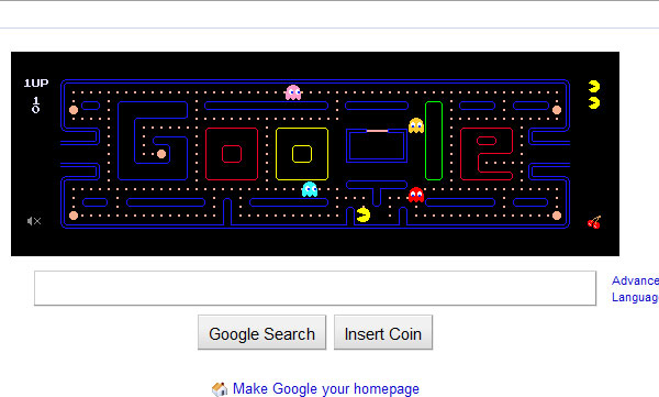 Google Pacman