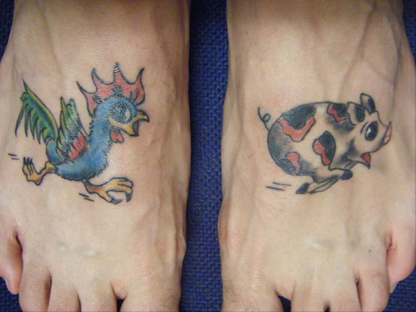 Run Pig Run Tattoo