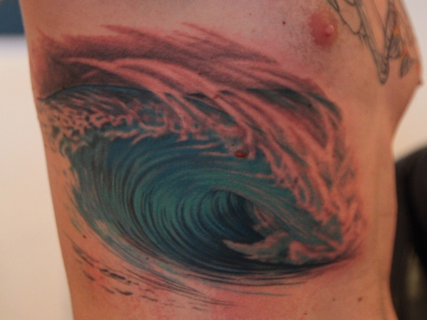 Wave Tunnel Tattoo