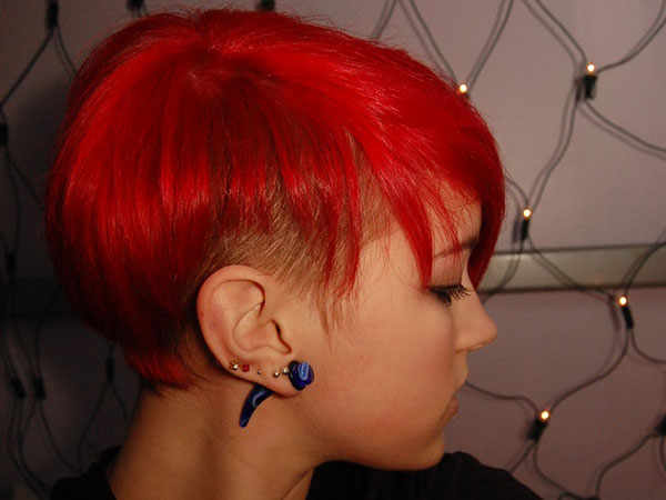 שיער אדום מפטריות