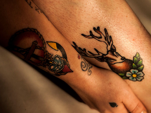 Cerf Beau Tatouage