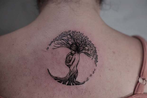 Idée de tatouage arbre de vie