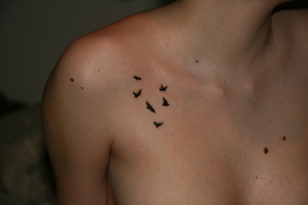 Tatouage De Petits Oiseaux