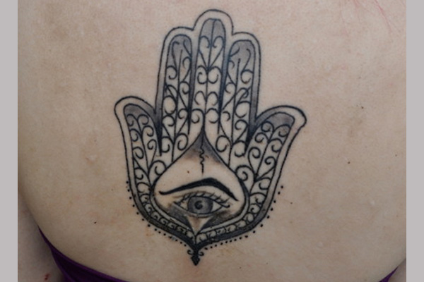 Inner Beauty Hamsa Tattoo