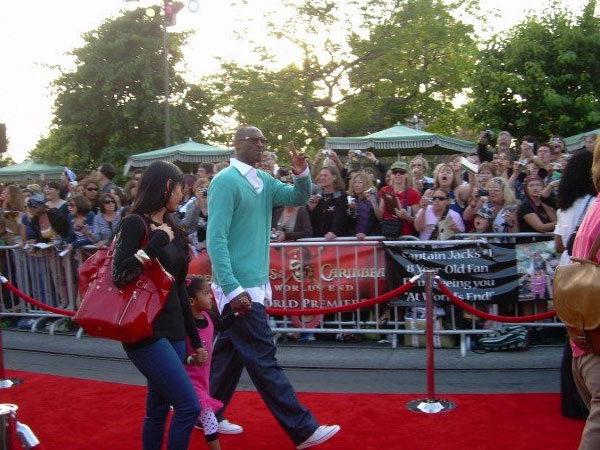Kobe Bryant à la première