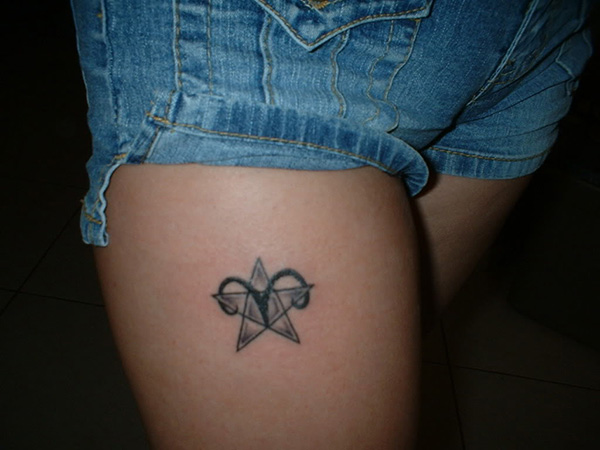 Lucky Aries Tattoo