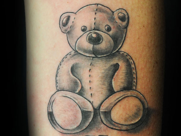 Arm Teddy Tattoo