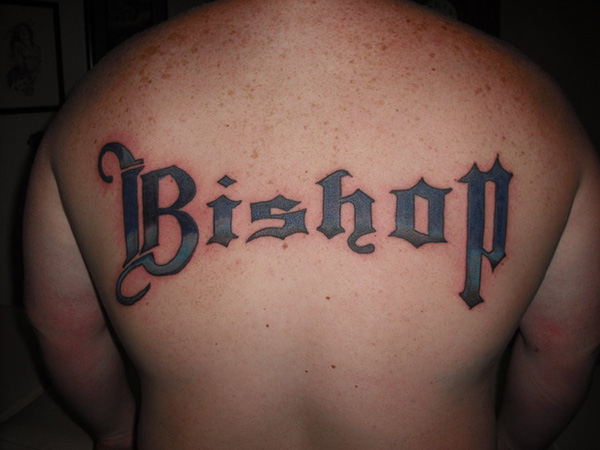 Goth Tattoo Lettering