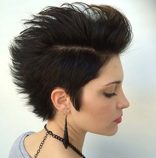 Edgy Short Hair Idea