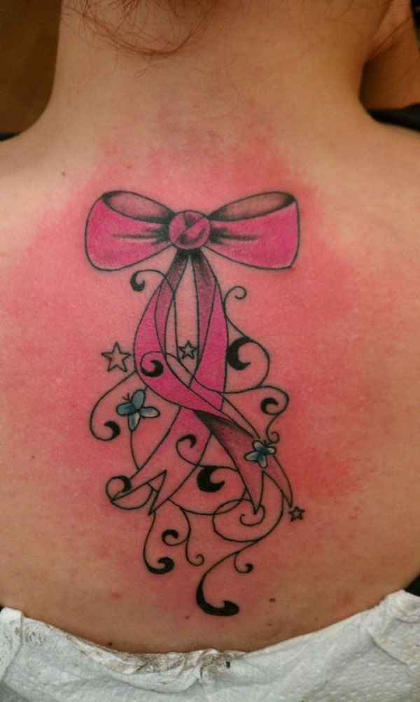 Conception de tatouage arc rose