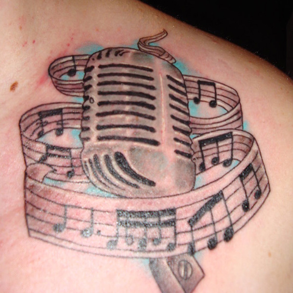 Mike Musique Tatouage