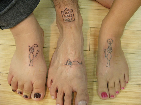 Stick Figure Tats For Friends