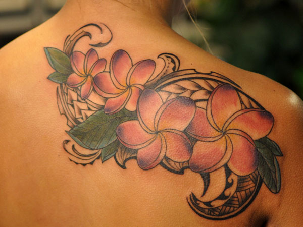 τατουάζ plumeria