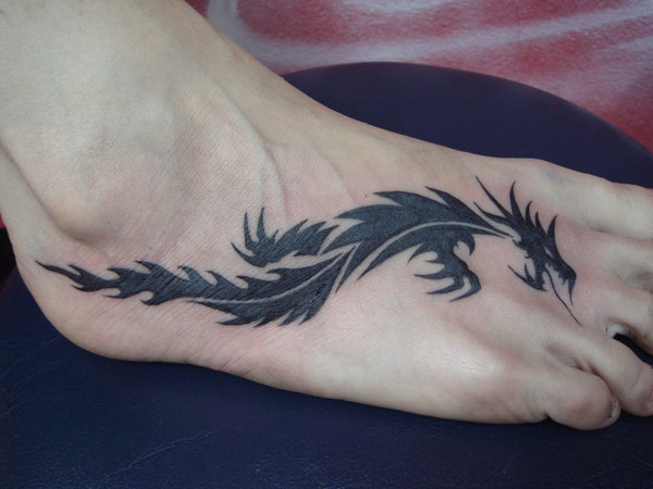 Τατουάζ Dragon Foot