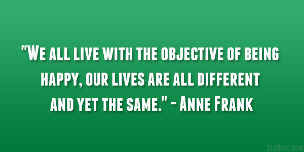 Citation d'Anne Frank