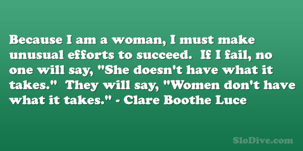 Απόσπασμα Clare Boothe Luce