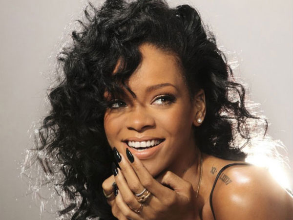 Rihanna Left Shoulder Tattoo Design