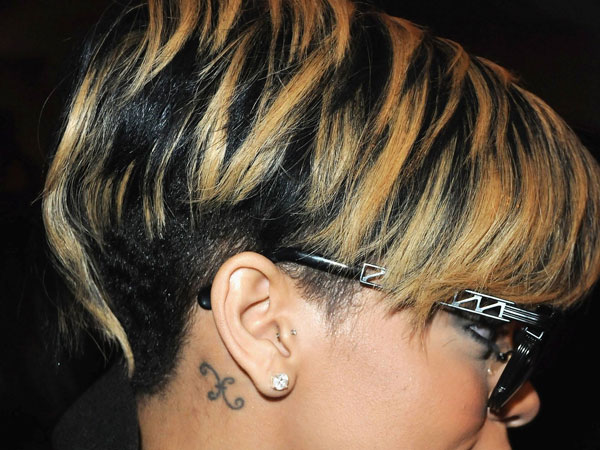 Rihanna Tiny Pisces Tat