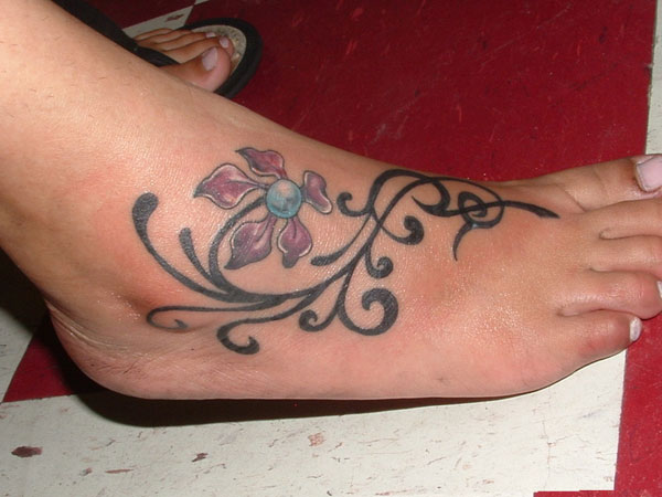 Tatouage De Fleur Ancienne