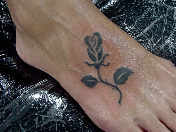 Rose d'encre